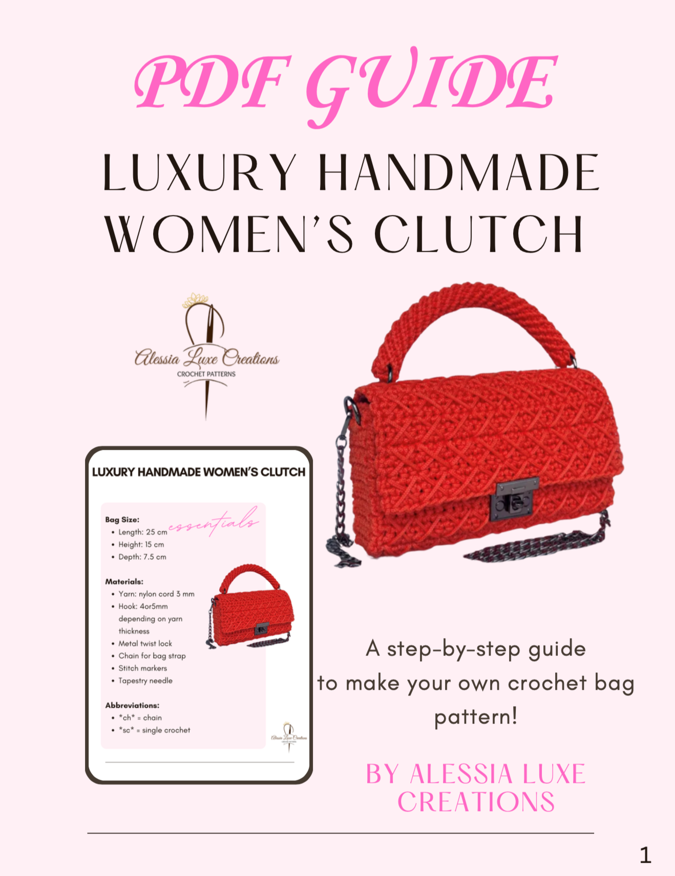 Luxury Handmade Women's Clutch