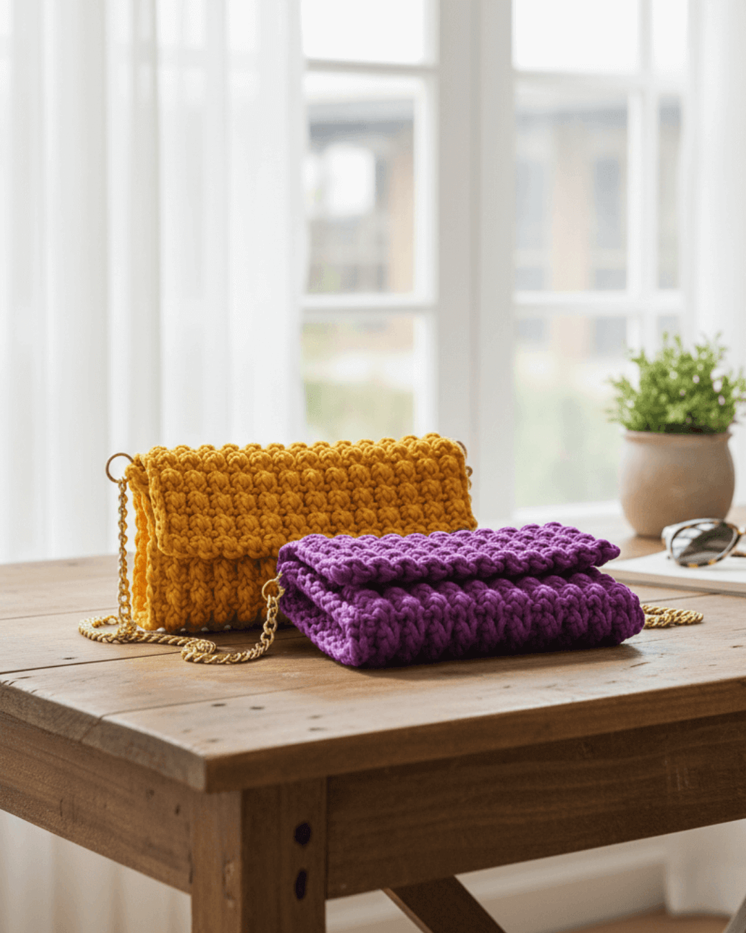 Ultimate Crochet Bag & Logo Pattern All in One- BUNDLE Alessia Luxe Creations