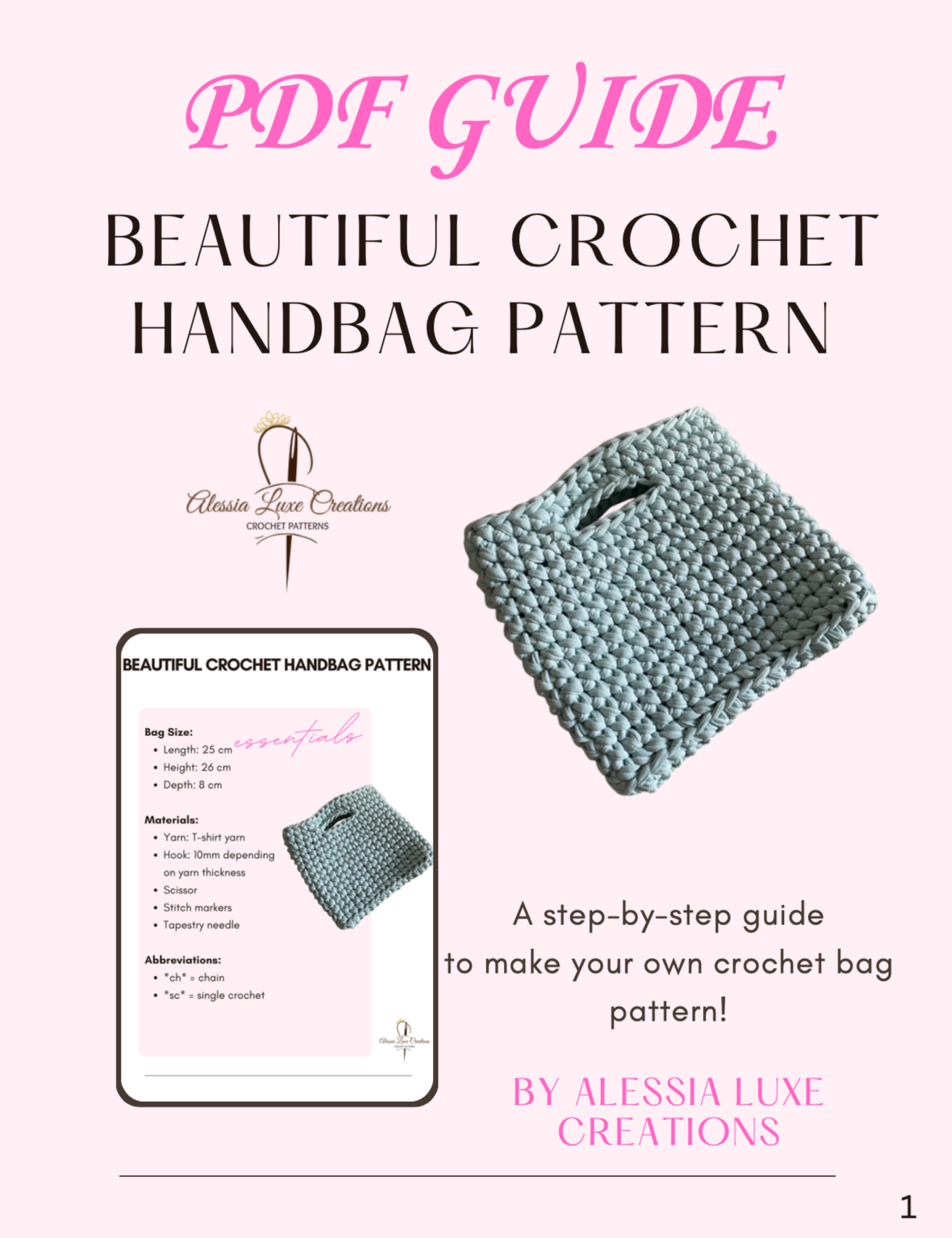 Beautiful Crochet Handbag Pattern